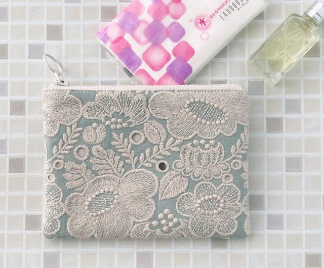 mina perhonen smile flower ミニポーチ ハンドメイド