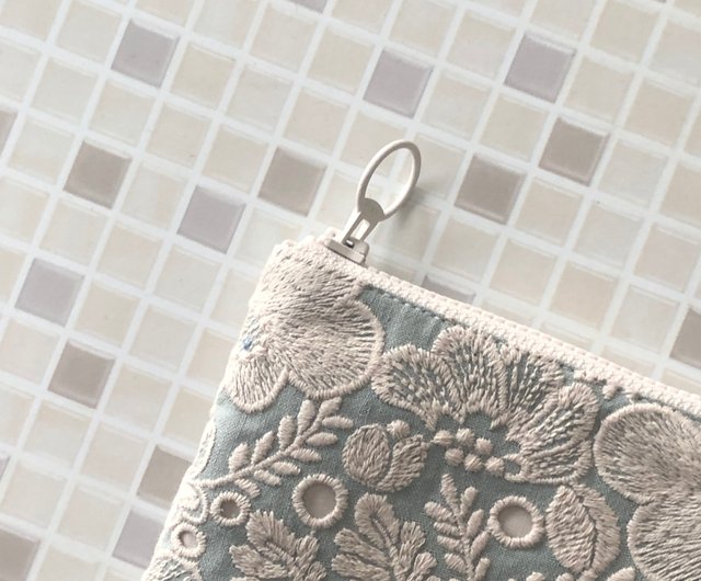 mina perhonen smile flower ミニポーチ ハンドメイド