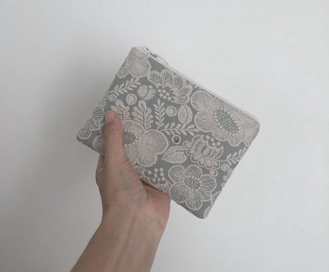 mina perhonen smile flower ミニポーチ ハンドメイド