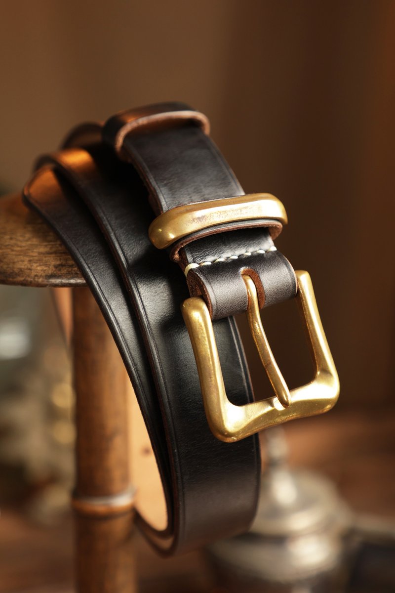 美式復古 美國進口Horween霍爾文皮腰帶 - 皮帶/腰帶 - 真皮 多色