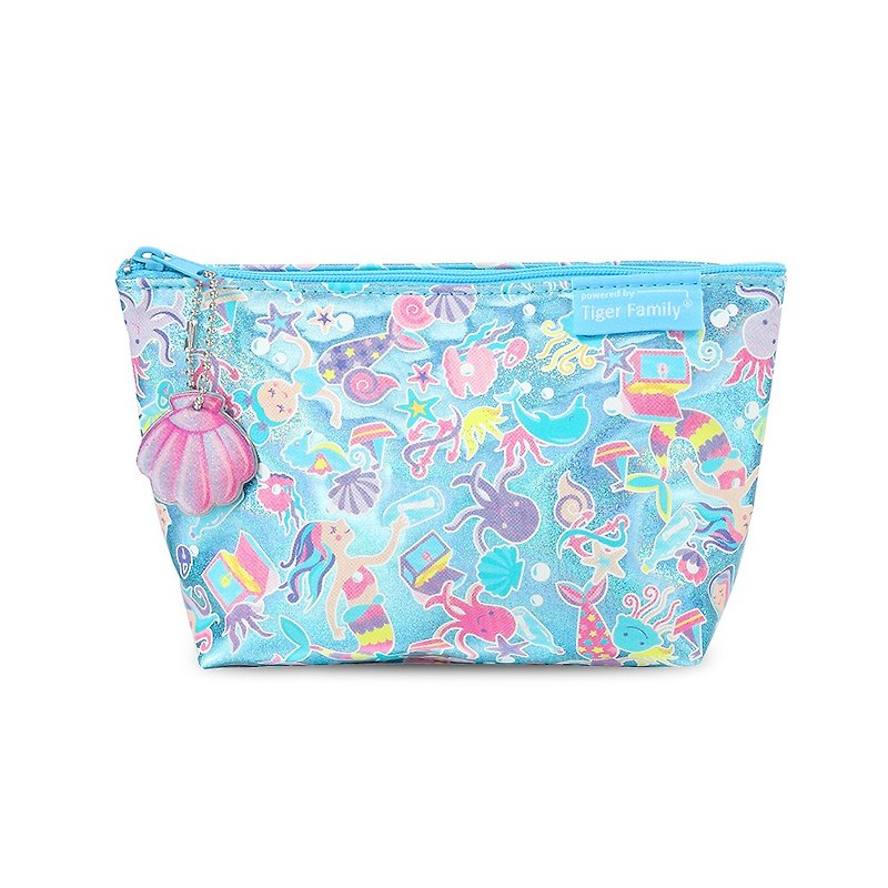 Tiger Family Fun Time Dumpling Storage Bag-Qili Mermaid - Toiletry Bags & Pouches - Other Materials Blue