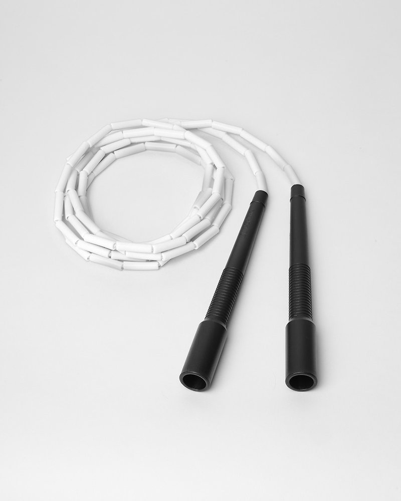 【DEFY】Light beaded rope 10ft (White) - Fitness Equipment - Plastic White