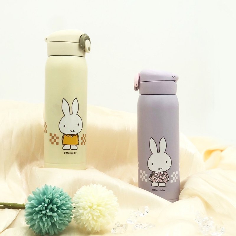 [MIFFY] Macaron thermos cup thermos cup thermos bottle 500ml Stainless Steel thermos cup - กระบอกน้ำร้อน - โลหะ 