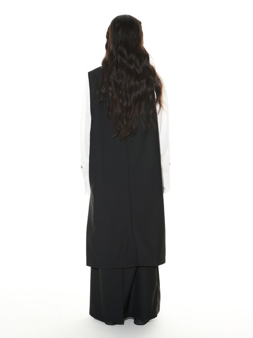 ＡCＵＯＤＴactical Ｌong Ｖest Long vest jacket for men and women in autumn and winter