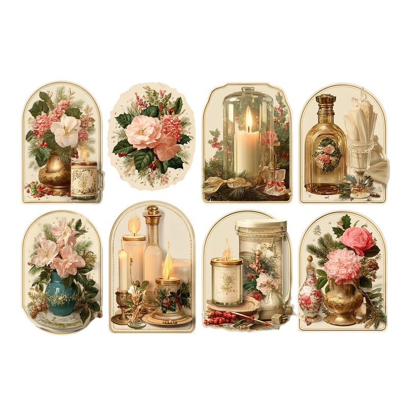 【10月新作3】20-104-0059　チョキペーパー・コラージュ素材 - 貼紙 - 紙 