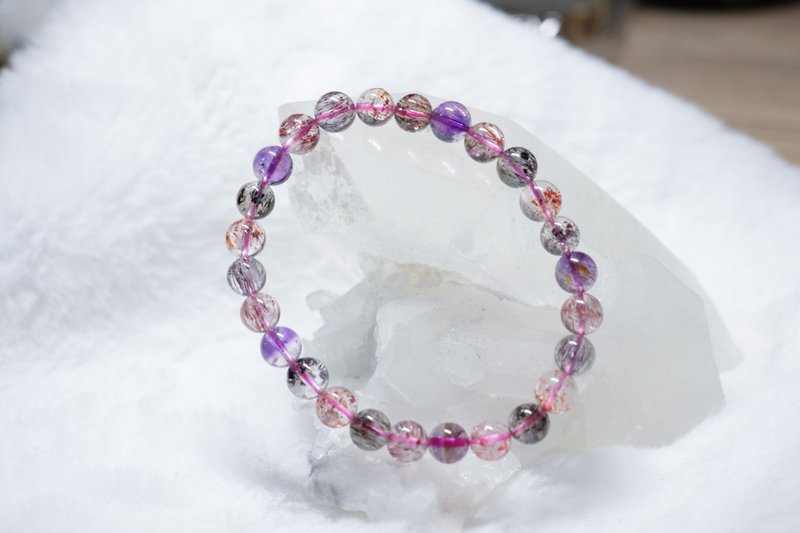 Super Seven S001 - Bracelets - Gemstone Multicolor