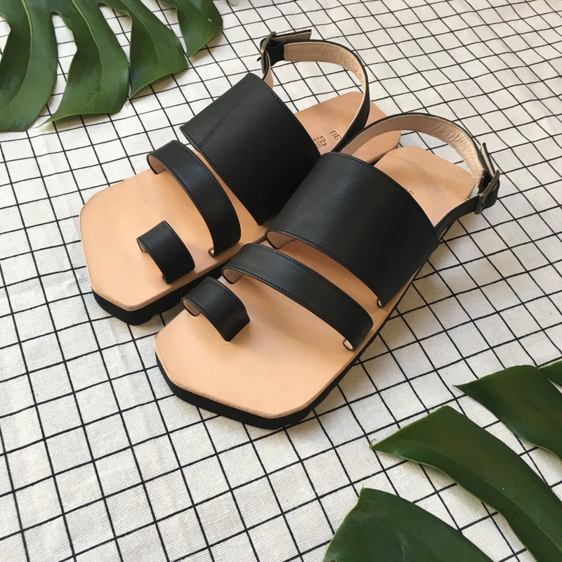 CLAVESTEP XIII Sandals - Leather Sandals - thirteen - รองเท้ารัดส้น - หนังแท้ หลากหลายสี