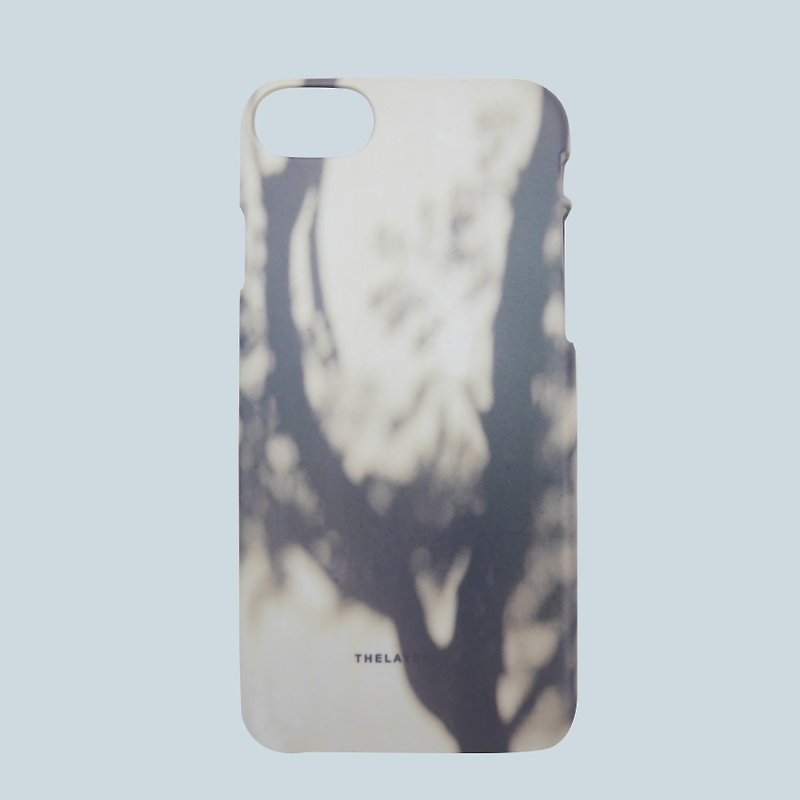 DIGITAL PRINT - SHADOW OF TREE Custom Phone Case - Phone Cases - Plastic Gray