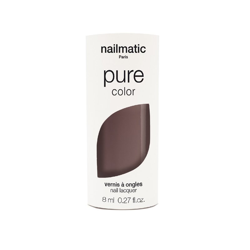 nailmatic Solid Bio-Based Classic Nail Polish - ALAIA - Camellia Brown - ยาทาเล็บ - สี สีนำ้ตาล