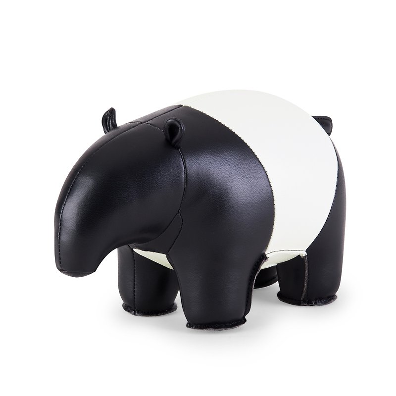 Zuny - Malayan Tapir Momo - Bookend - Items for Display - Faux Leather Multicolor
