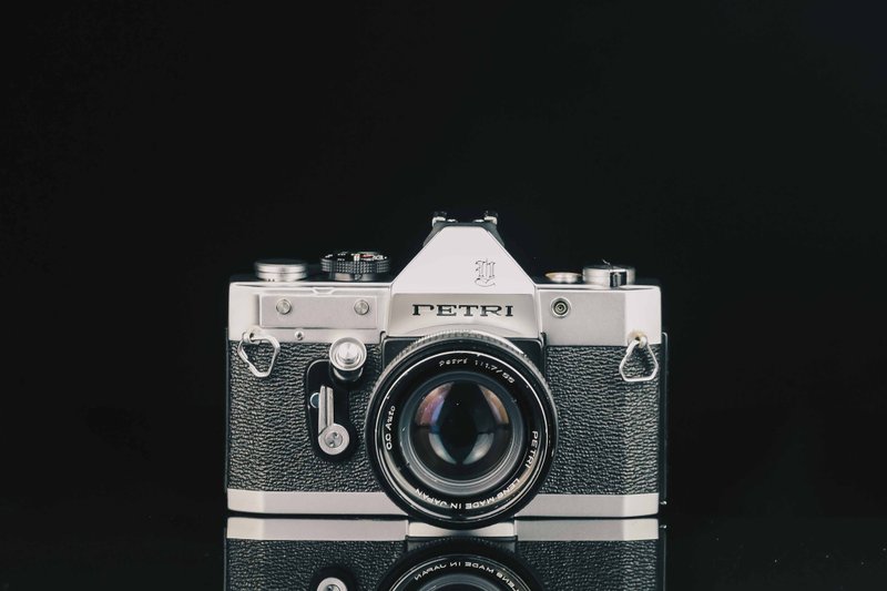 PETRI V6 II+PETRI 55mm F=1.7 #1113 #135底片相機 - 相機/拍立得/底片相機 - 其他金屬 黑色