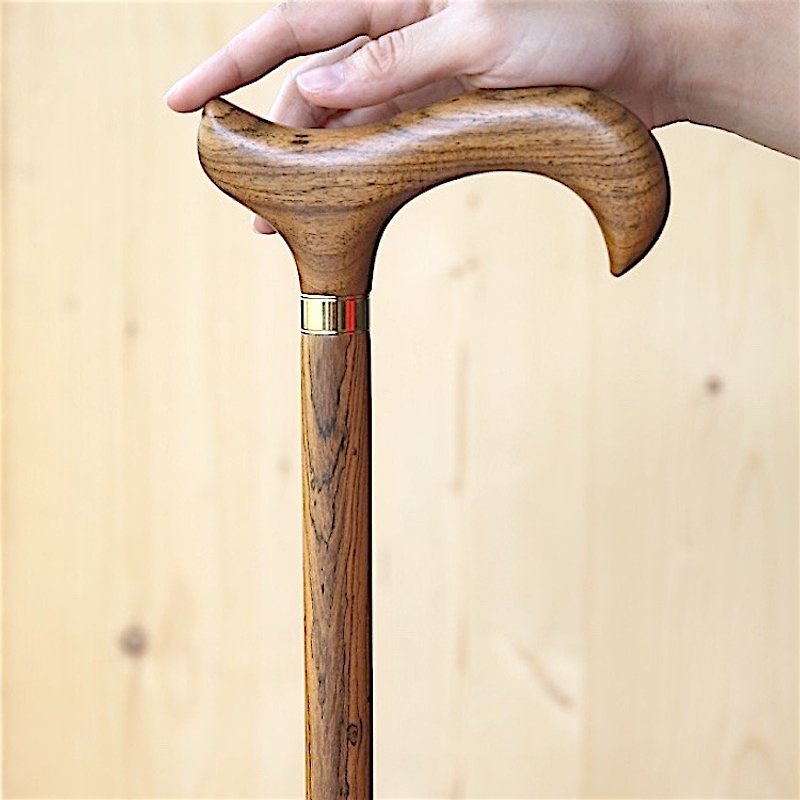 暖かく知的な* Dalbergiaの紳士のログの杖（男性と女性のための） - その他 - 木製 