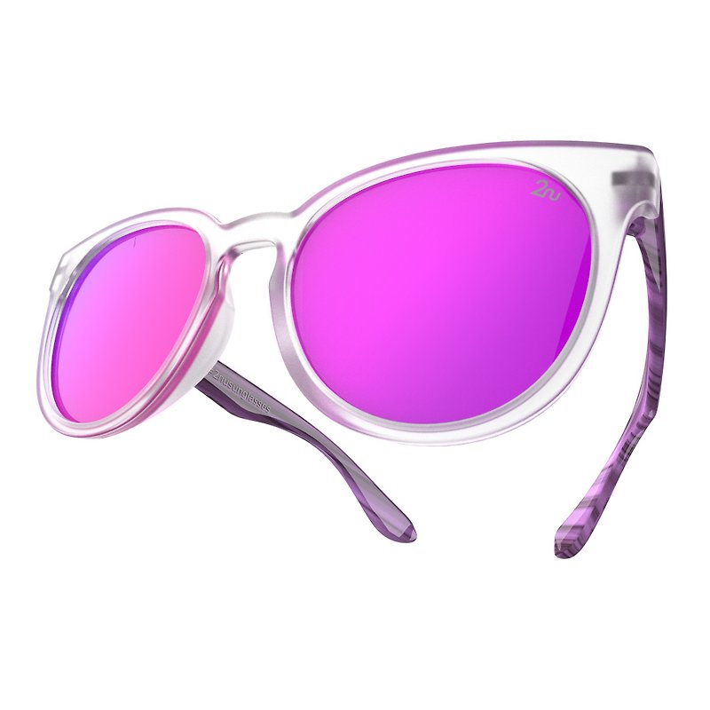 2NU - HALO 太陽眼鏡 - 眼鏡/眼鏡框 - 塑膠 紫色