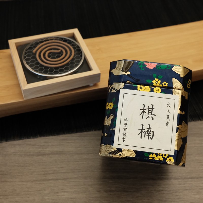 Literary Chess Nan mini incense coil - น้ำหอม - ไม้ 