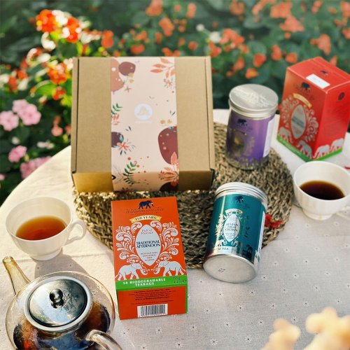 英國威廉森茶 Williamson tea 臺灣經銷 【茶葉禮盒組】茶包系列1盒125g與茶罐系列1罐100g 可任選任搭