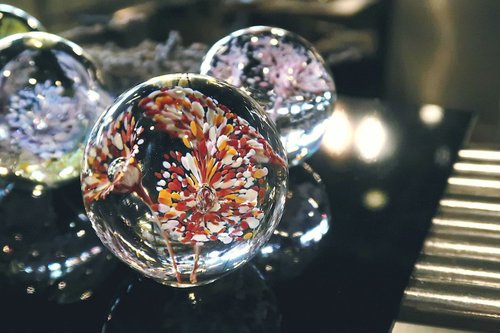 Kun’s Crystal 坤水晶 紙鎮・煙花系列 | 玻璃熾造 工坊手作
