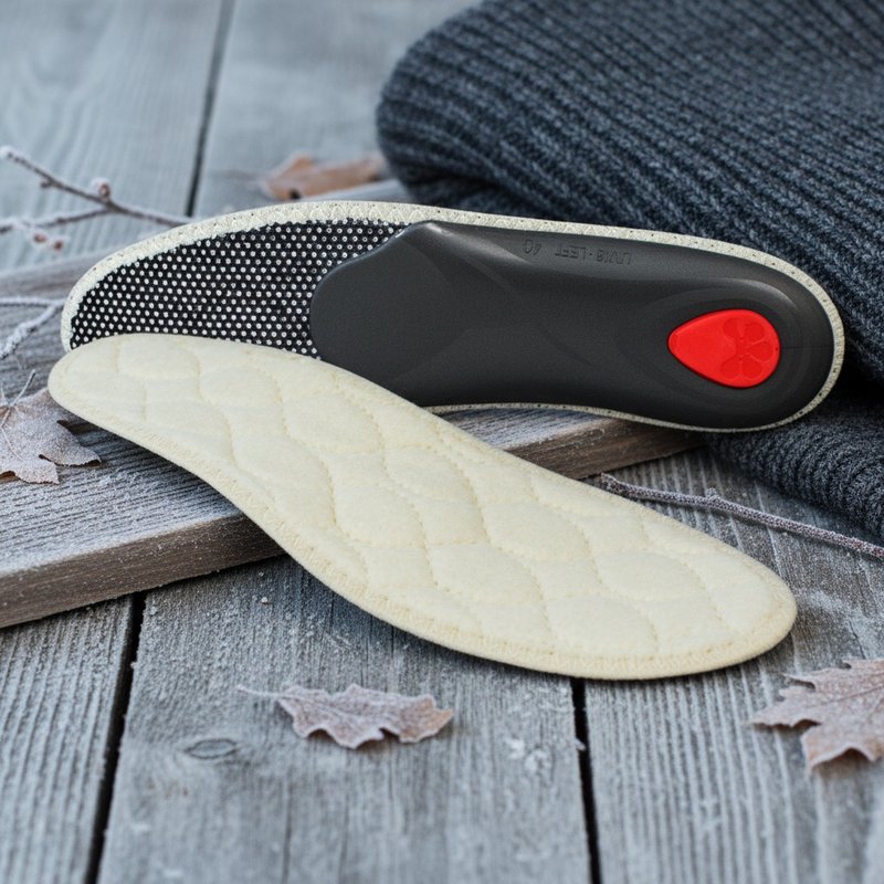 pedag - German VIVA WINTER Wool Orthotic Full-length Insole with Arch Support - แผ่นรองเท้า - ขนแกะ 