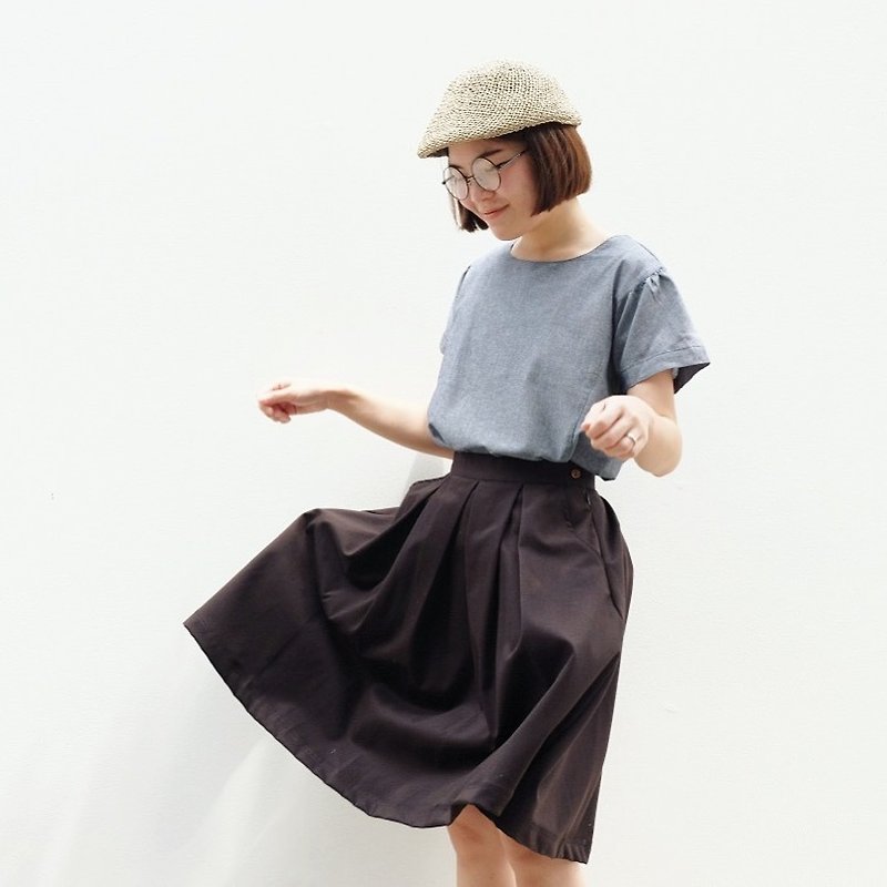 Lady Skirt : Black (have only size s) - 裙子/長裙 - 其他材質 黑色