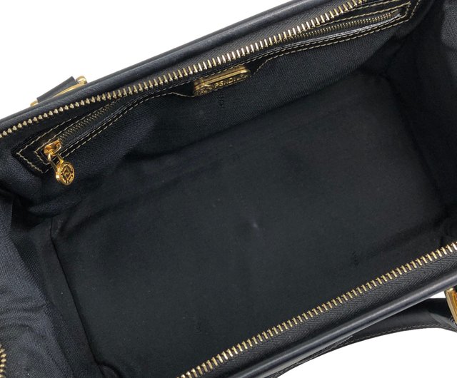日本直送 名牌中古包 】FENDI フェンディ ぺカン柄 FFロゴ