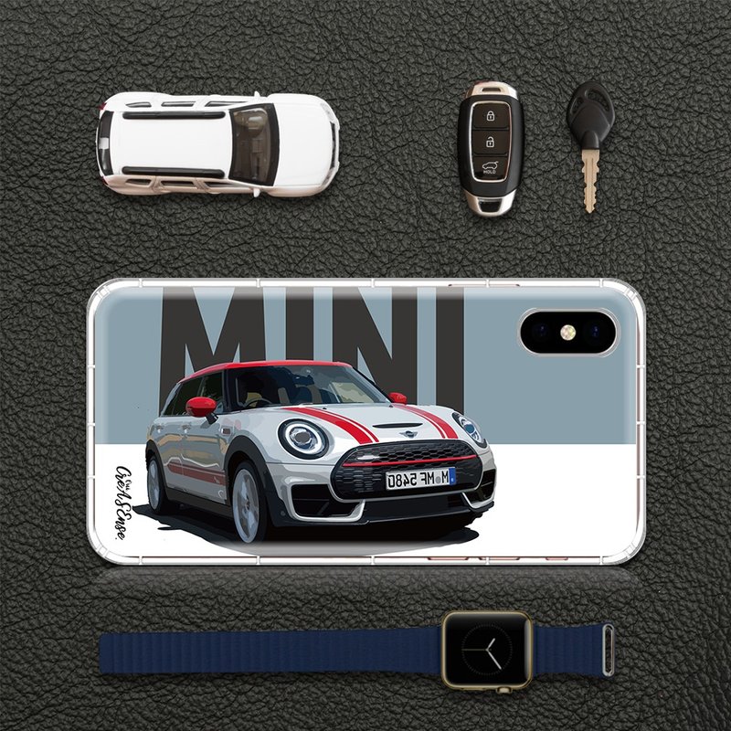 愛車一族 超可愛Mini 防摔手機殼CAR03 - 手機殼/手機套 - 矽膠 多色