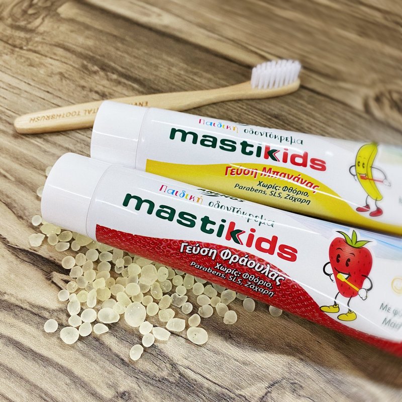 ANEMOS Mastikids 黃連樹脂小童牙膏 不含氟 防腐劑 人工香料 色 - 牙刷/口腔清潔 - 濃縮/萃取物 
