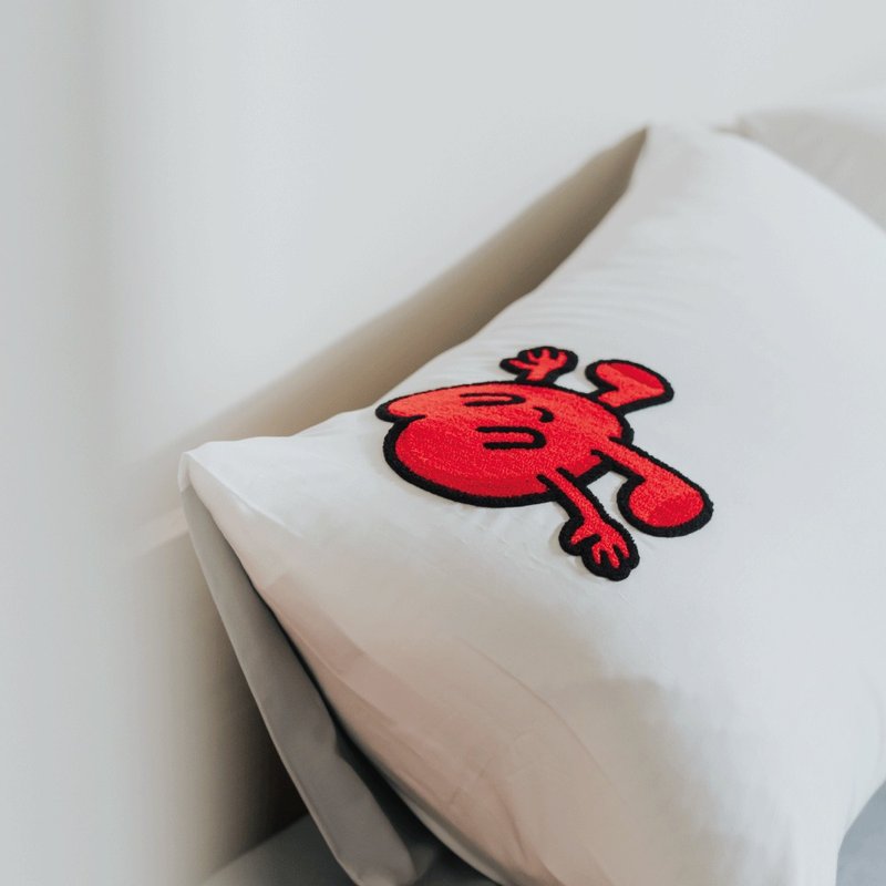 Add-on Products | BOMB! Fresh Heartbeat-New Tencel Cotton Pillowcase - เครื่องนอน - ผ้าฝ้าย/ผ้าลินิน ขาว