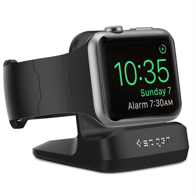 Spigen S350 Apple Watch 38mm/42mm/44mm 時尚簡約充電座 - 手機配件 - 矽膠 