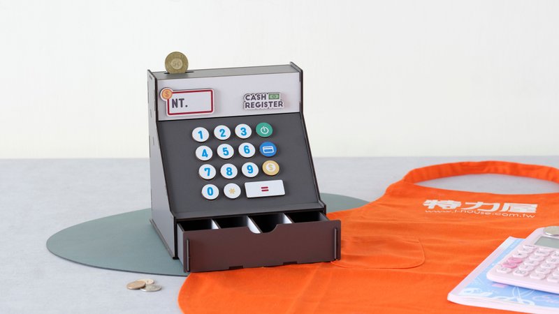 [DIY handmade] Classified money deposit cash register material package - งานไม้/ไม้ไผ่/ตัดกระดาษ - ไม้ สีกากี