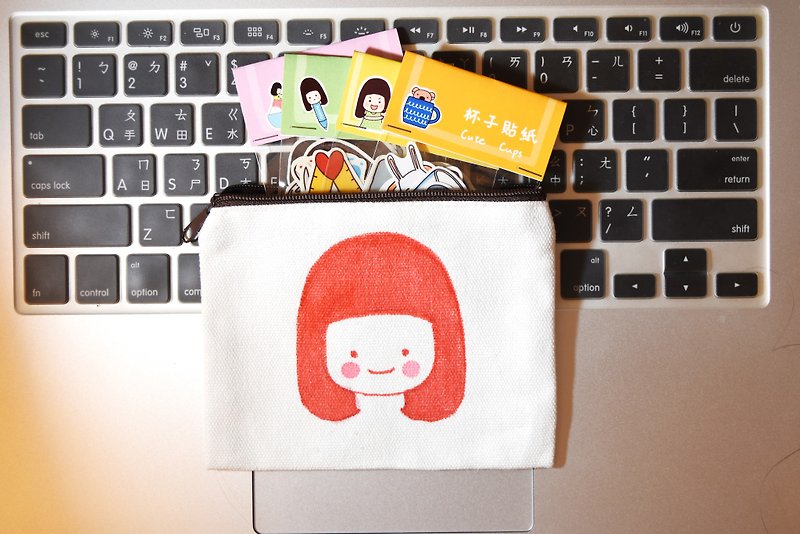 Goody Bag - is a pig's sticker bag / random sticker bag into the + is a pig hand painted wallet - สติกเกอร์ - กระดาษ หลากหลายสี