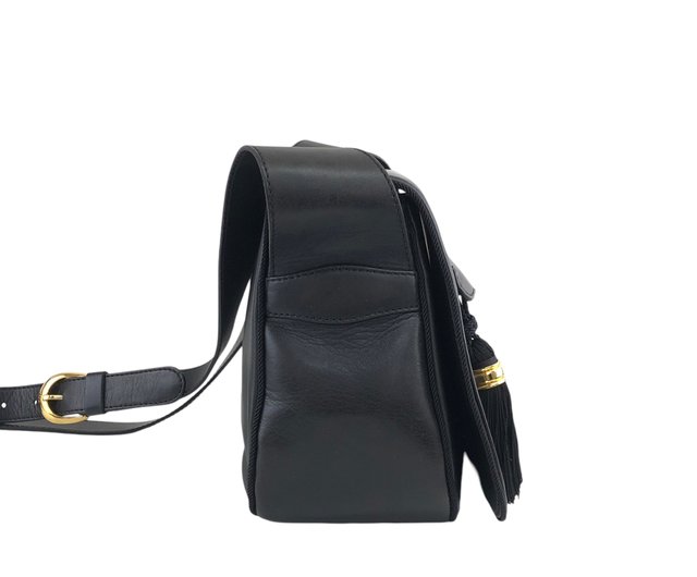 クリスチャンディオール レザー ショルダーバッグ 肩掛け CDロゴ 日本直送 名牌中古包 】Christian Dior クリスチャン ディオール