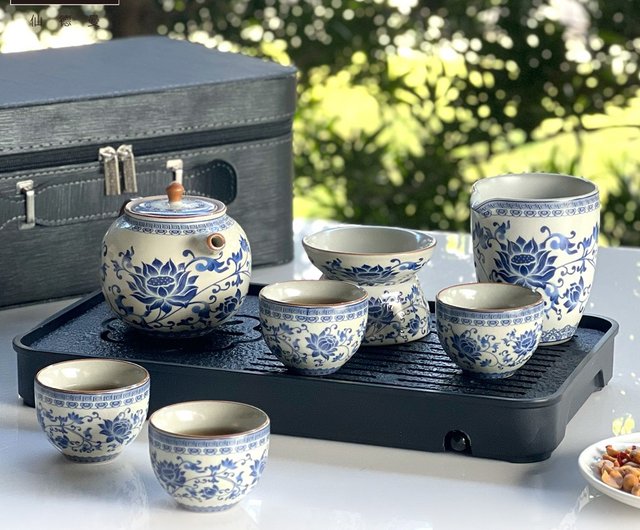 茶道具　提藍 竹迹中式提手食盒大漆精品果篮围炉煮茶