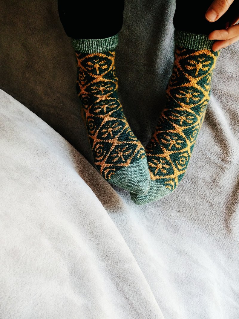 Tombo socks knitting manual electronic file - 手工藝教學/工具書 - 其他材質 