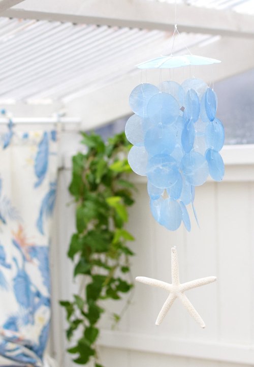 Moonstar House 星月屋 【預訂】菲律賓製 水母形天然貝殼吊飾
