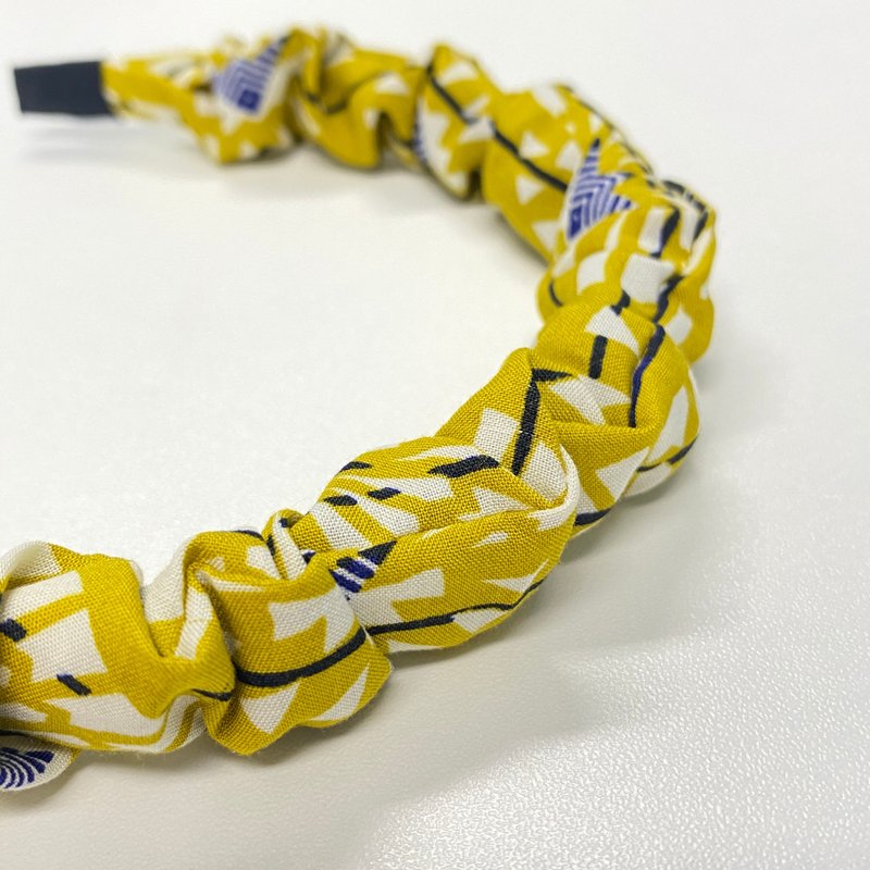 French Bubble Headband Chiffon Headband Pure Natural Material