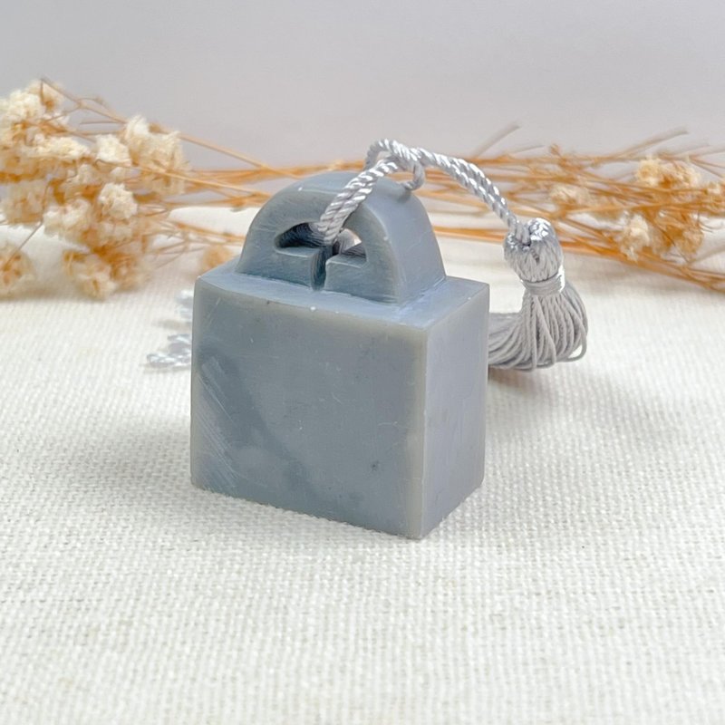 客製化手工印章-|老撾石印鈕-2.8 x 1.6 CM|手工篆刻印章 - 印章/印台 - 石頭 