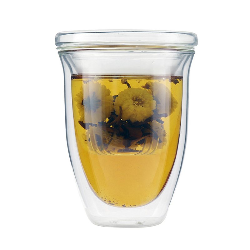 雙層玻璃泡茶濾茶組 300ml (含玻璃濾茶器) - 茶壺/茶杯/茶具 - 玻璃 