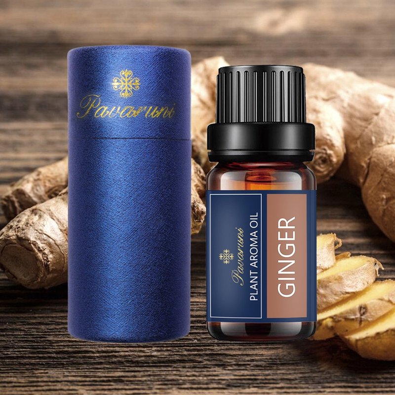 Pavaruni American original ginger aromatherapy essential oil gift box 40 kinds of diffused oily fragrance plant essential oils - น้ำหอม - น้ำมันหอม สีน้ำเงิน