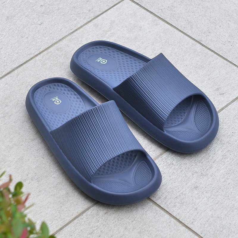 New colors launched + Ojiawo MIT Yaman EVA lightweight pressure-relieving thick soft-soled anti-slip slippers - men's and women's models - Slippers - Other Materials Blue