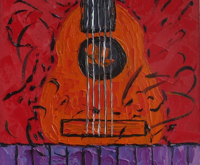 オリジナルアート アコースティックギター