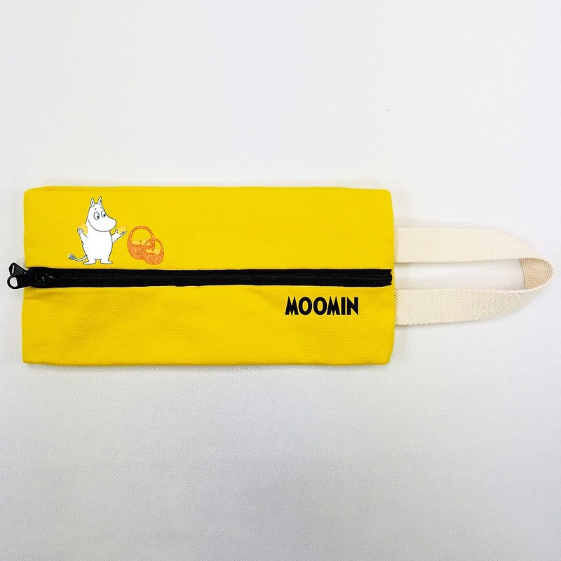 Moomin 噜噜 米 Authority-Multifunctional Glossy Paper Bag (Yellow) - Tissue Boxes - Cotton & Hemp Yellow