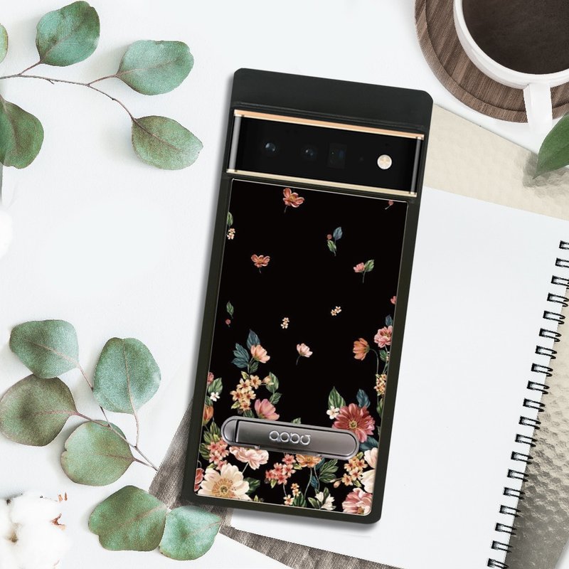 apbs Google Pixel 9/8/7/6系列 減震立架手機殼-夜紛飛 - 手機殼/手機套 - 其他材質 多色