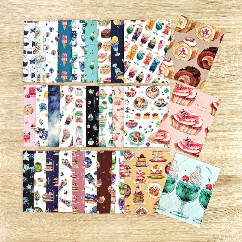 【感謝企画】ミニレター便箋30種セット - 信封/信紙 - 紙 多色