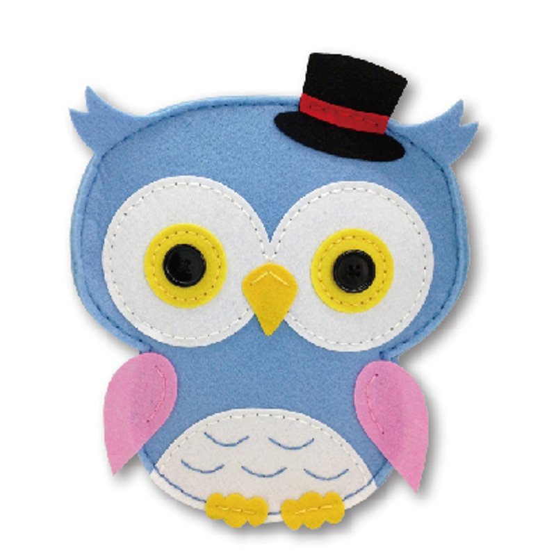 Fairy Land [Material Package] Owl Backpack-Blue - อื่นๆ - วัสดุอื่นๆ 