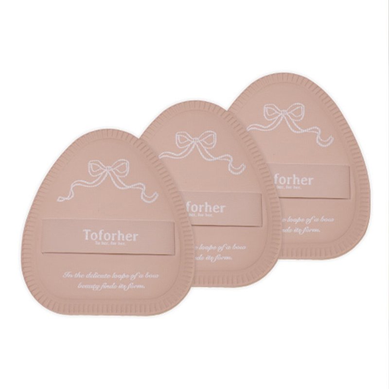 Elegance at Fingertips Cushion Puff | 3-in-one - Makeup Brushes - Other Materials Pink