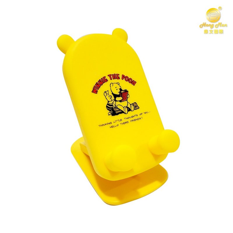 ディズニーシリーズ携帯電話ホルダープーさん（モデル） - スマホスタンド・イヤホンジャック - プラスチック 