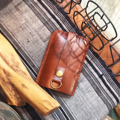 港產皮革｜Leatherism Handmade Products 經典鑰匙包 好好縫 皮革DIY材料包 刻名 手工包 情侶禮物 鎖匙包