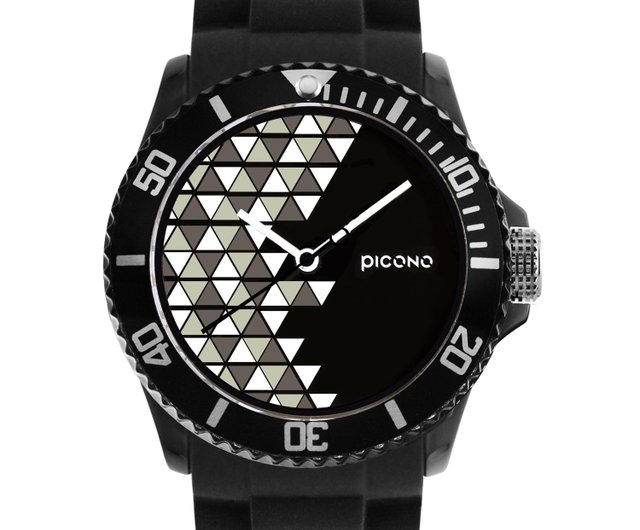 PICONO】POP Circus Sport Watch - Happy Bird(Black) / BA-PP-03