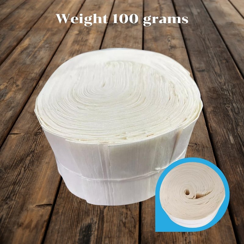 100 g. White Solar wood sheets, Sola Wood Paper for making artificial flowers. - 花藝/盆栽/植栽 - 植物．花 