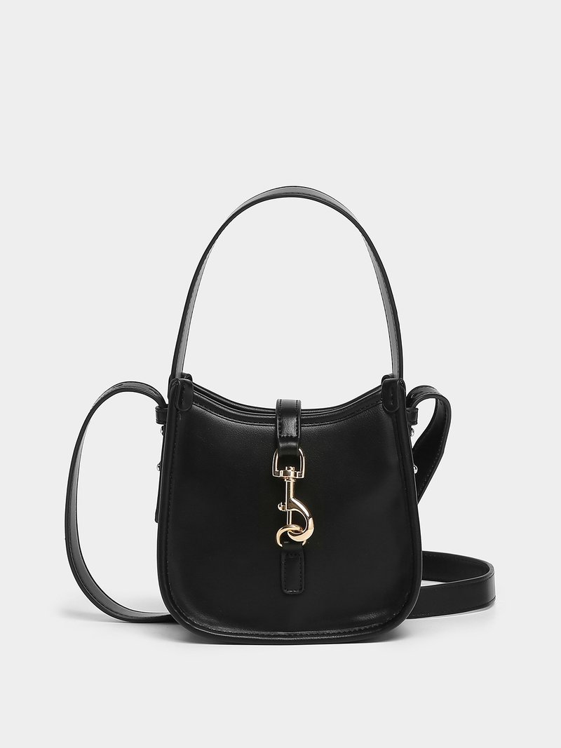 Just Fancy classic small crossbody bag - Handbags & Totes - Other Materials Black