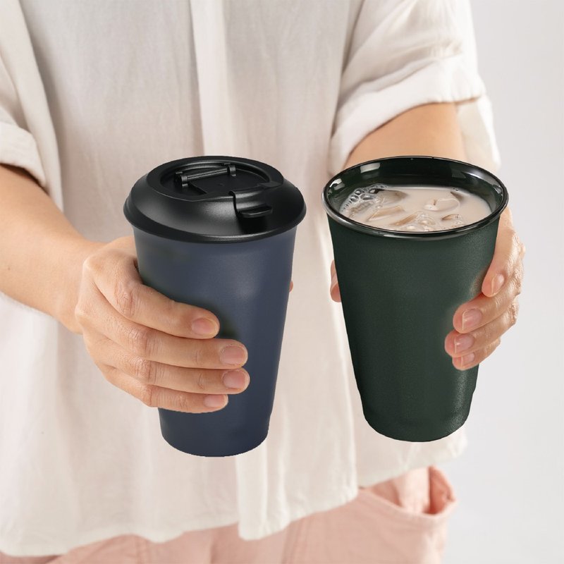 【哩皿生活】潔晶隨行咖啡杯 環保隨身杯 水杯 茶杯 循環杯 飲料 - 咖啡杯/馬克杯 - 其他材質 多色